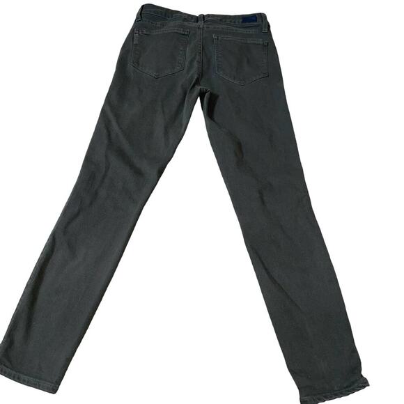 Paige Jeans Olive vintage deep Juniper Pants Skinny Fall/winter SZ 28" stretch - Picture 2 of 8